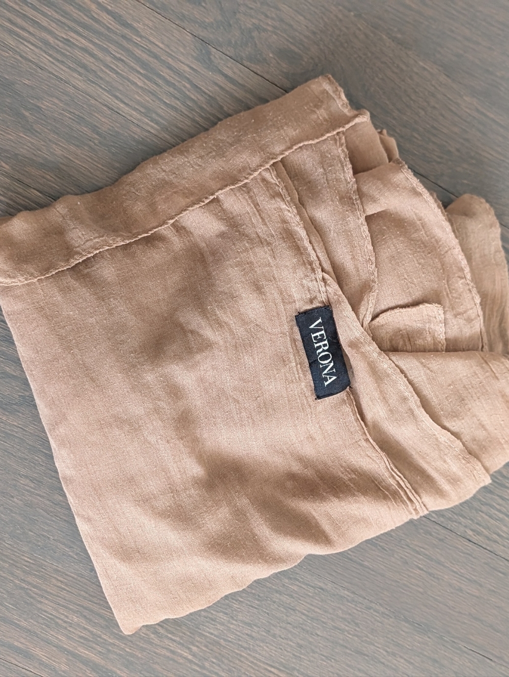 Verona Women's Hijab / Scarf, Tan